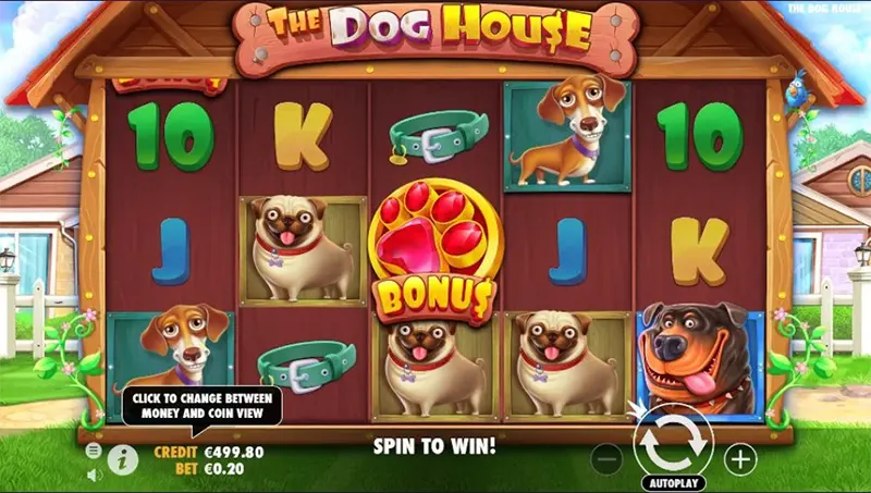 Скринщот игры The Dog House